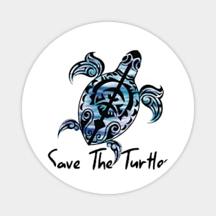 Save the turtles Magnet